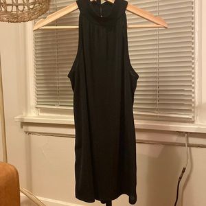 NWT halter black sleeveless blouse